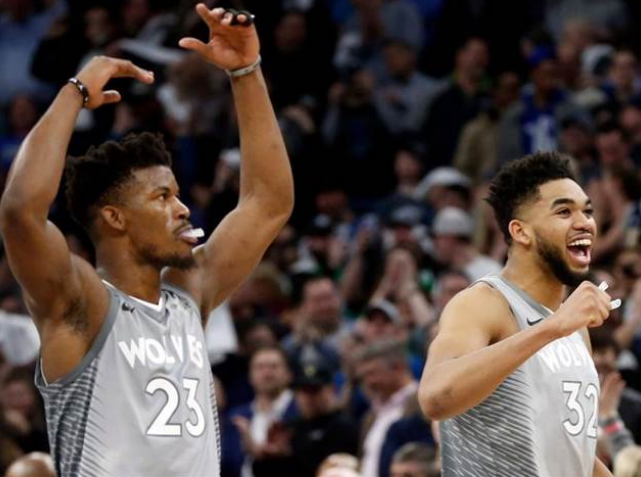  唐斯32分森林狼加时险胜湖人  